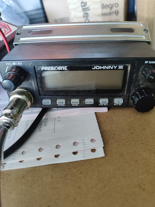 Cb radio president Johnny ||| + antena+kabel