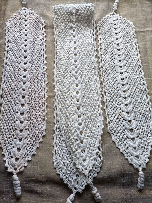 Conjunto em crochê 3 peças