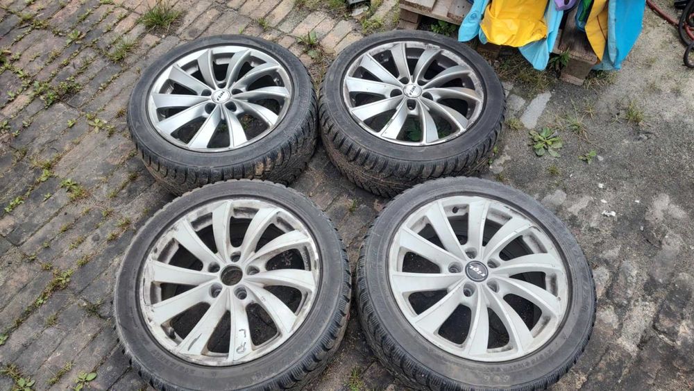 Felgi aluminiowe alufelgi koła opony Rial Lugano 17' 5x108 et47 Peugeot