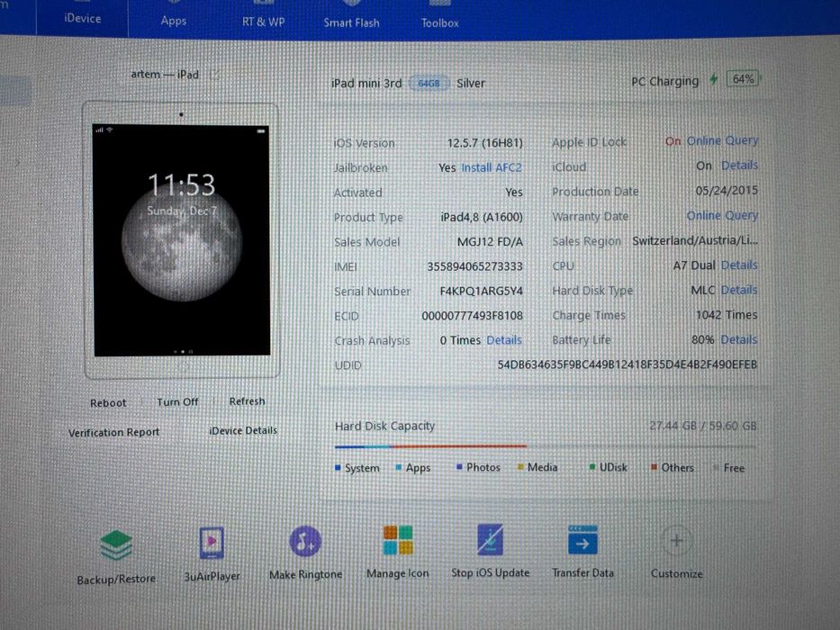 iPad mini 3 – idealny do czytania, nauki i podróży, 64 GB