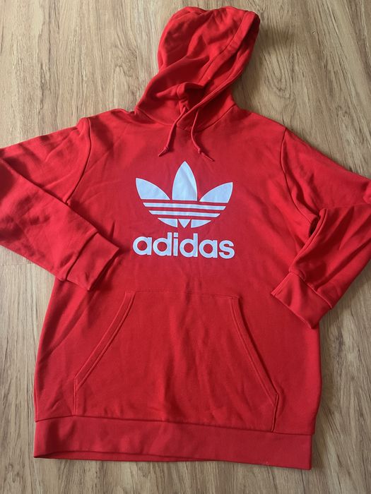 Bluza męska z kapturem Adidas nowa