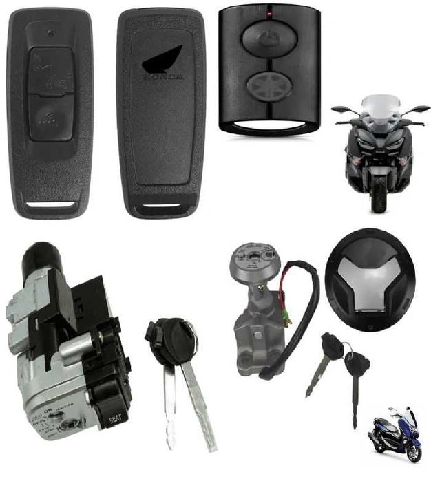 Ignição Honda Pcx 2010 à 2020, Nmax 2016 à 2020 - Chave Presença Smart Key Original Honda Adv 160, Pcx 125