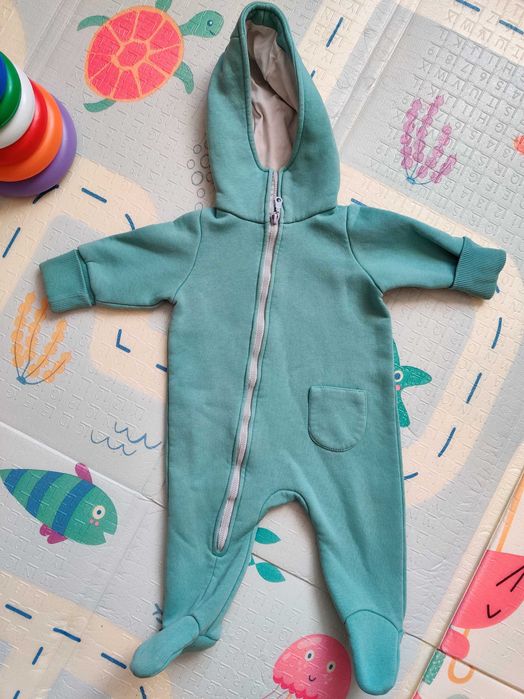 Комбінезон тринитка з начосом TM "My little fish", 68 розмір