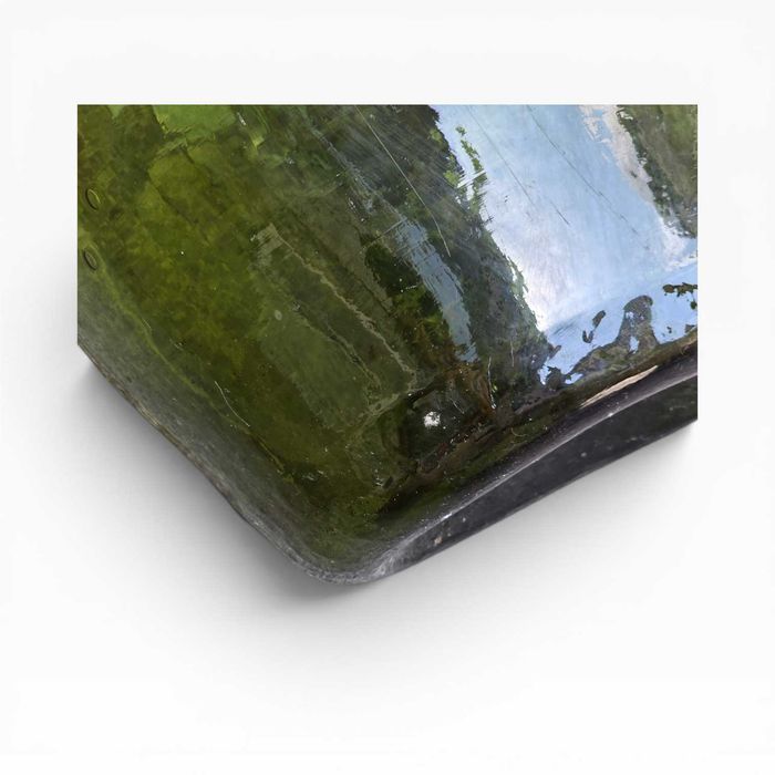 Garrafão Antigo Vidro Verde — Dame Jeanne / Damajuana 10,3L