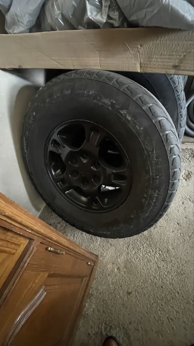 Jantes 16 com pneus para mitsubhis pajero did com pneus