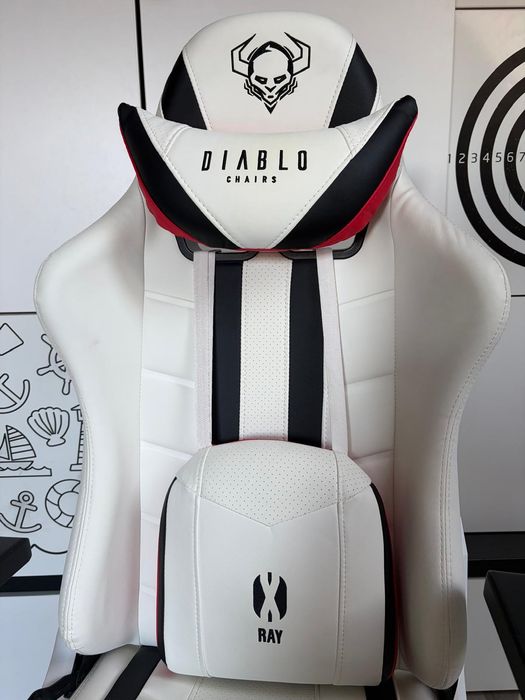 Fotel gamingowy Diablo X-Ray biały