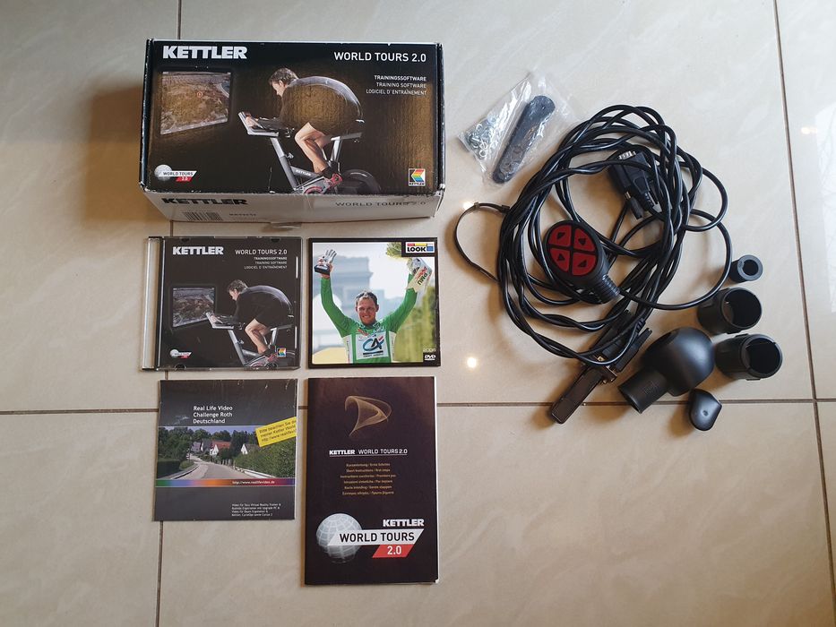 Rower treningowy_KETTLER RACER 8_Spining_Jak NOWY