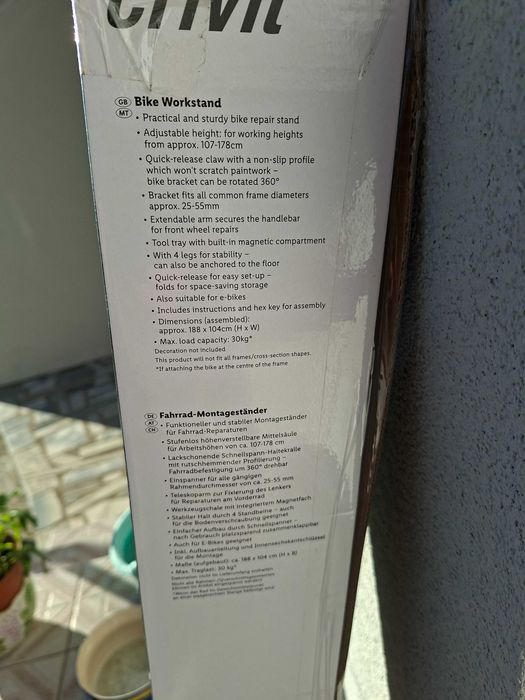 Cavalete Suporte Para Bicicleta Novo/ Nunca Usado