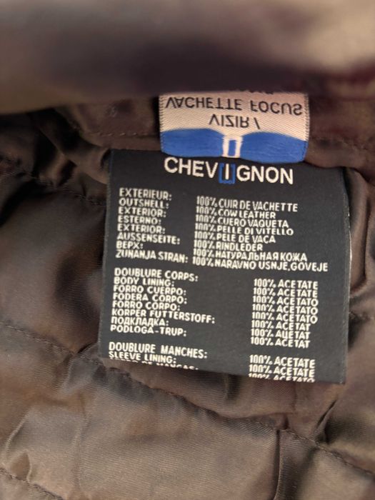 Casaco Chevignon em pele - XL