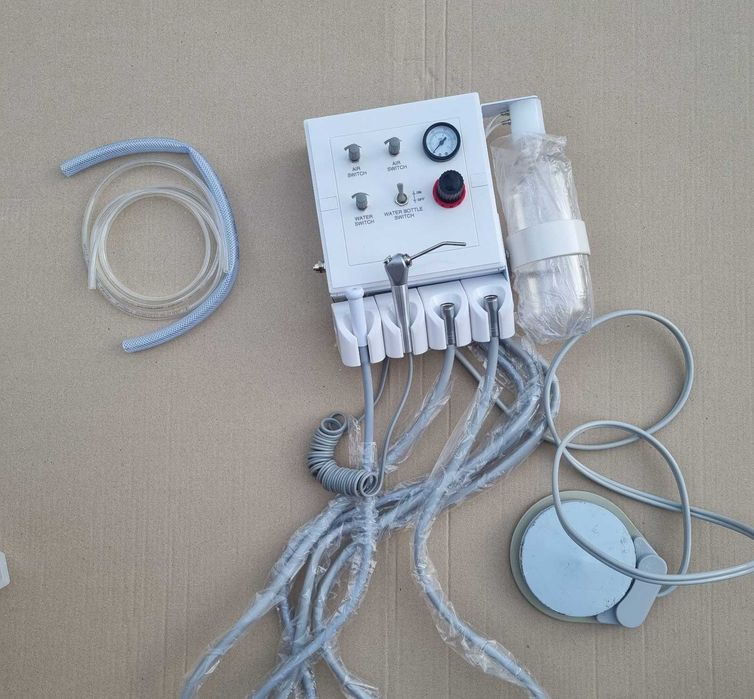 Портативна установка з слиновідсмоктувачем стоматологічні установки