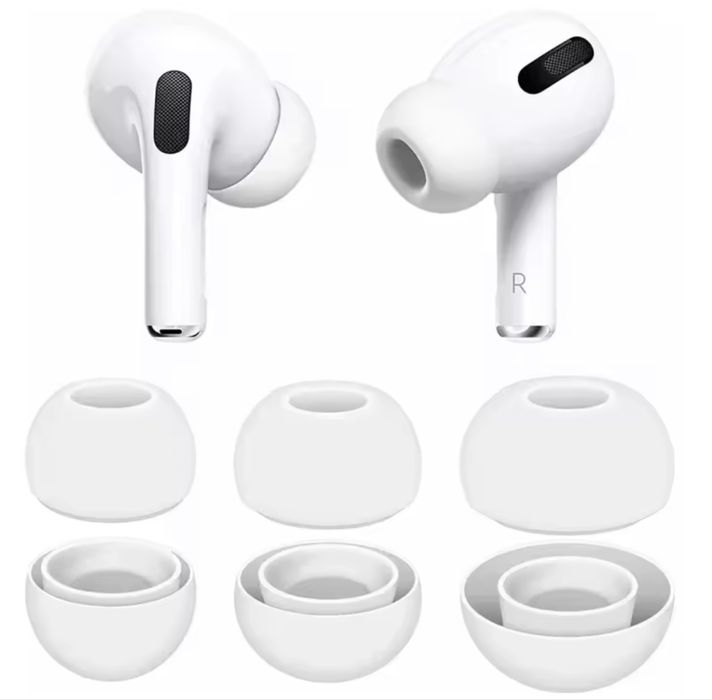 Сменные амбушюры AirPods Pro gen 1/2 резинки насадки