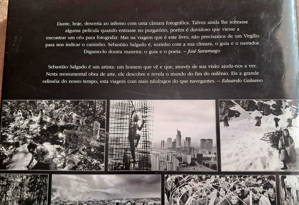 Livro "ÊXODOS" - Sebastião Salgado (Edição Original Caminho, 2000)