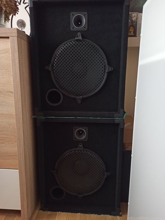 Zestaw nagłośnieniowy 100% sprawny, imprezowy, studyjny, perkusyjny