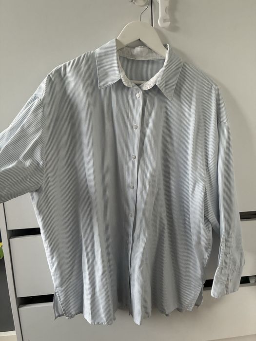 Koszula damska w paski oversize