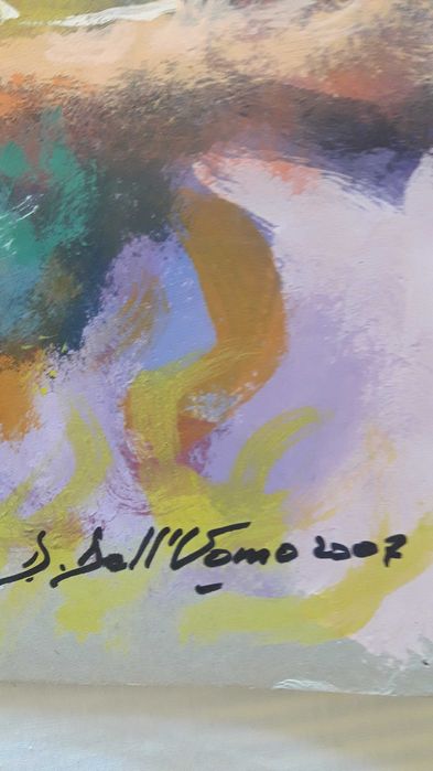 Pintura Original de Daniel dell Uomo - Óleo sobre Cartão