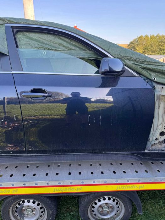 Bmw e60 e61 drzwi prawy przód orientblau 317