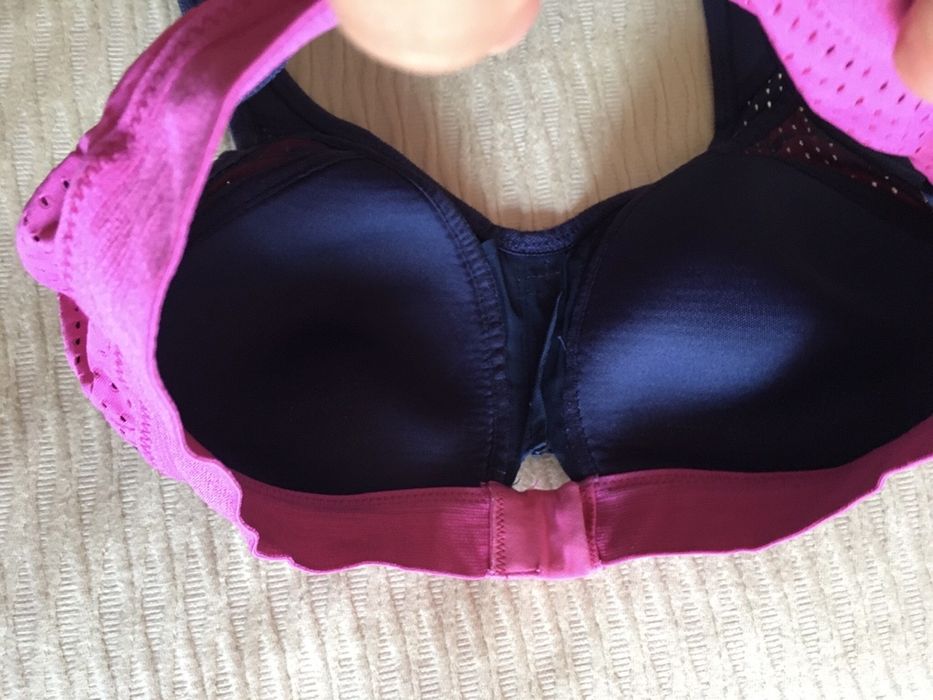 Soutien/top desporto com fecho Domyos (S)