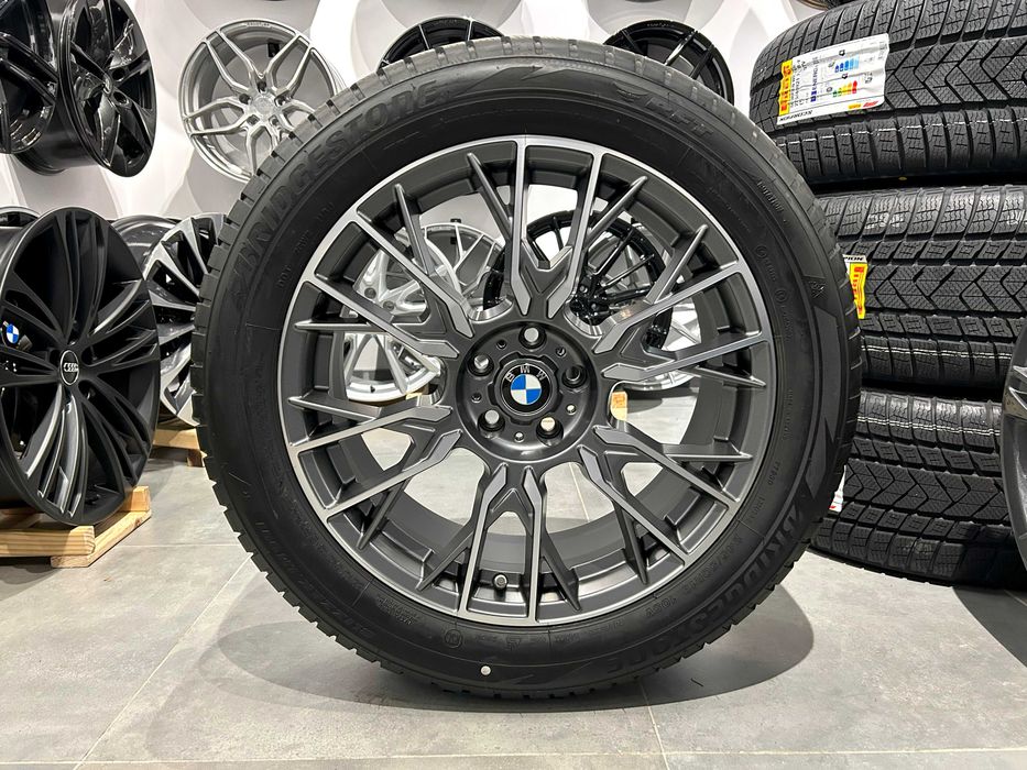 Koła zimowe 19 5x112 BMW X3 G01 X4 G02 GMP FENDER 245/50R19 Bridgestone