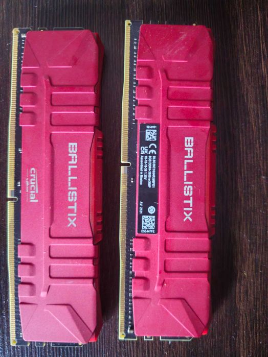 Pamięci RAM DDR4 Crucial Ballistix 2x8GB CL16 3600mhz
