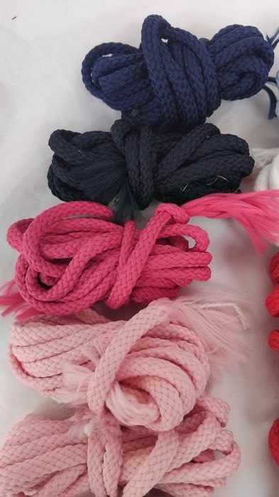 Cordões de algodão para costura e artesanato