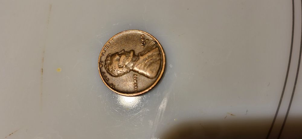 One cent 1945 amerykański