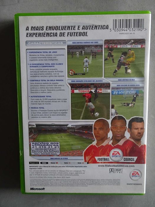 Jogo X-Box XBOX - FIFA Football 2003