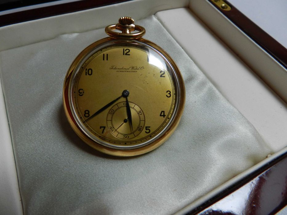 IWC Schaffhausen cal.97 okazja złocony oryginał.