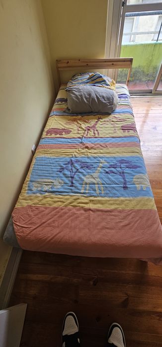 Cama solteiro 90x200