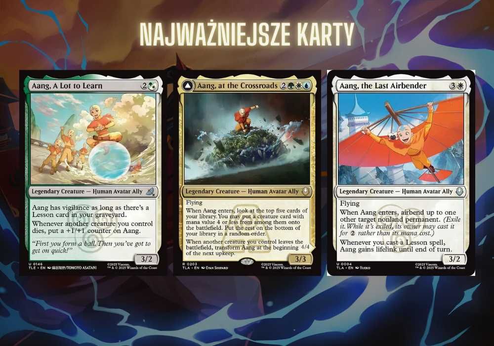 Magic the Gathering Commander | Avatar, Aang and Katara, waterbending