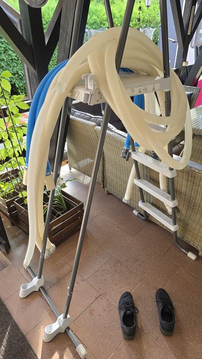 Używany basen 17203 litry ultra XTR+ pompa ciepła steinbach 5 kW