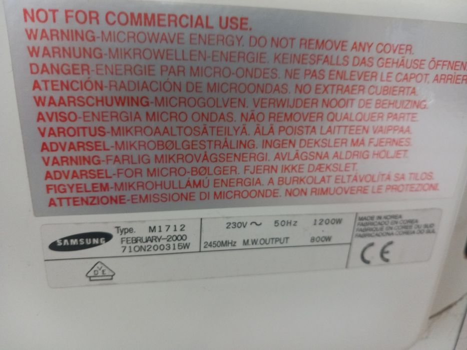 Microondas Samsung