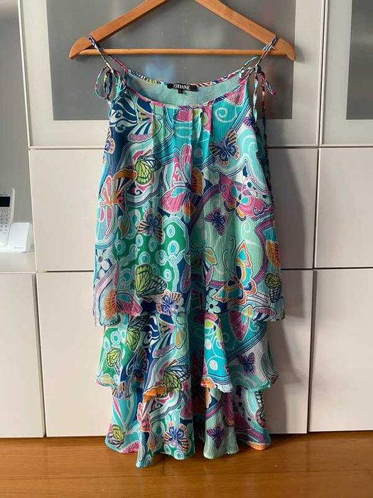 Vestido de verão colorido