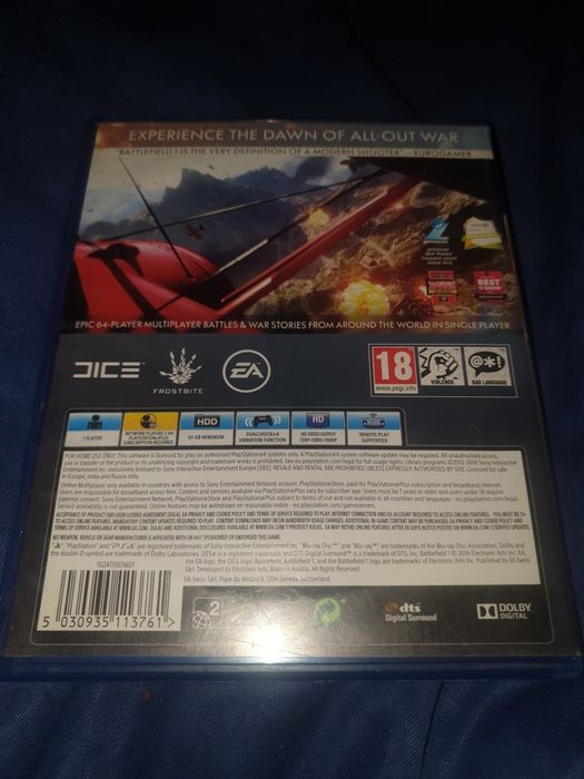 Battlefield 1 ps4