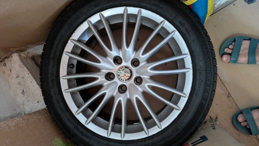 Jantes 17 Originais Alfa Romeo 159 (5x110)