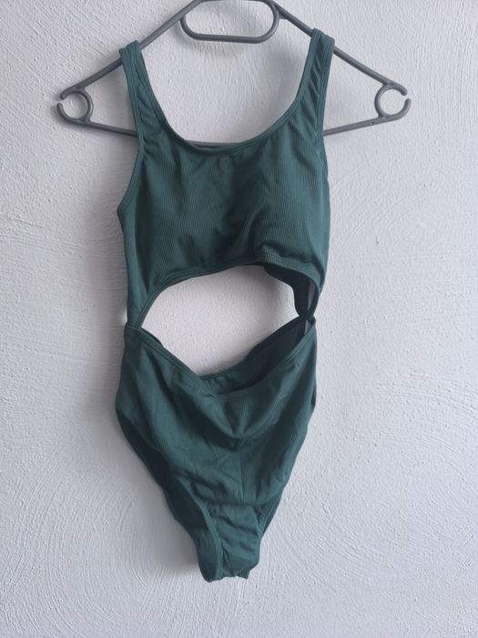 Strój kąpielowy, zielony