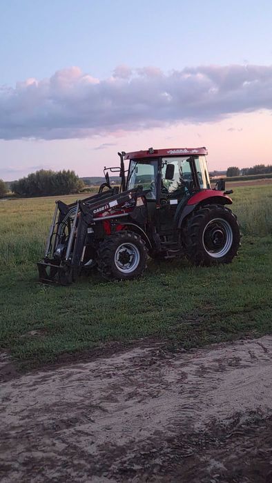 Ciągnik Case jx 60 z turem stoll LRX 1085 jx 70 jx 80