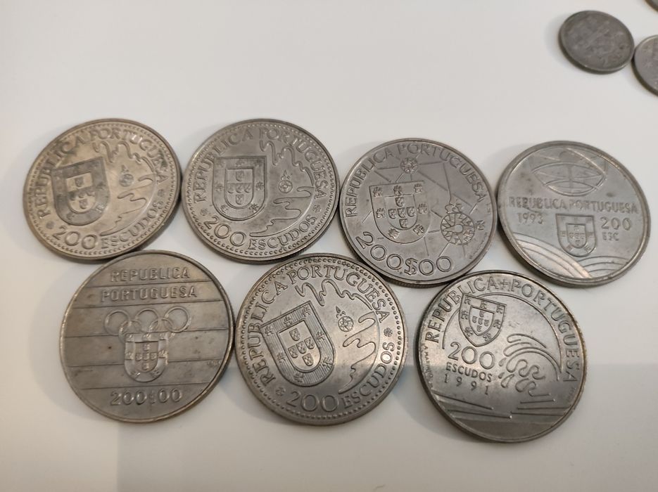 Moedas 200 escudos