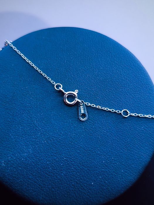Pulseira em Prata com Zirconias Azuis