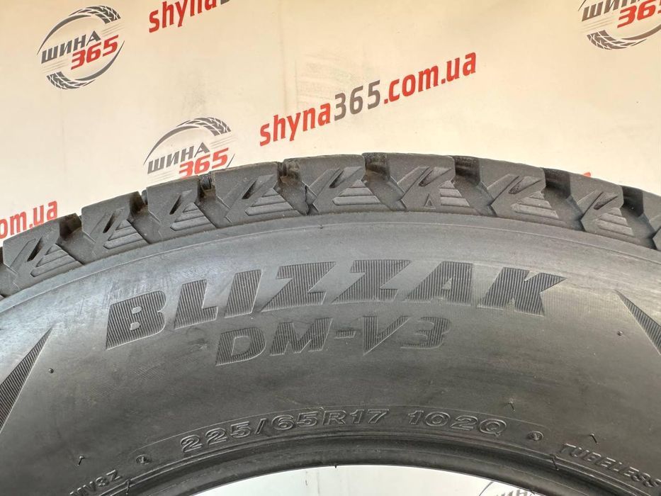 225/65 r17 bridgestone blizzak dm-v3 9mm
