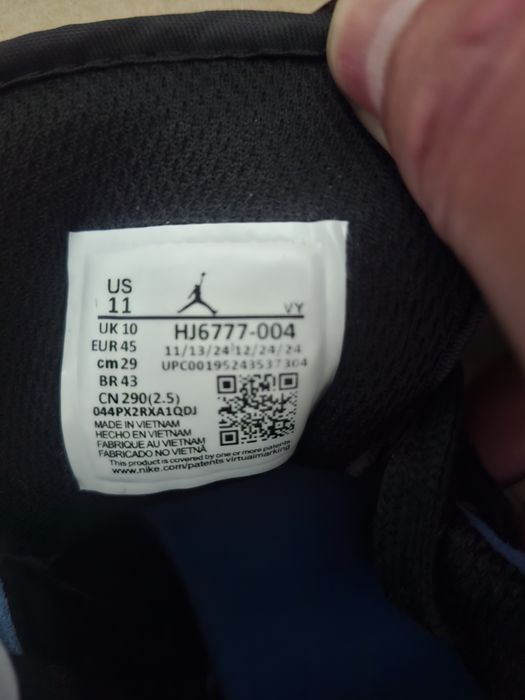 Кросівки Air Jordan Cmft Era Black/Blue H J6777-004. Оригінал!!!
