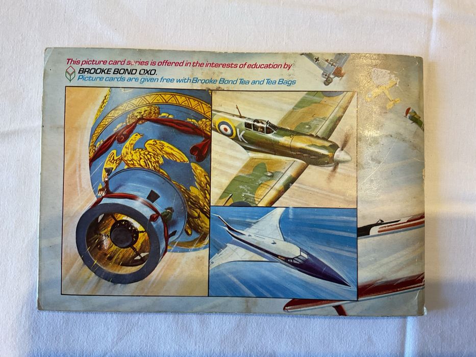 Caderneta de cromos inglesa, historia da aviacão
