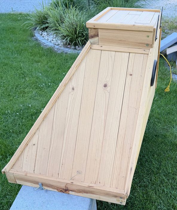 Okap drewniany duży handmade