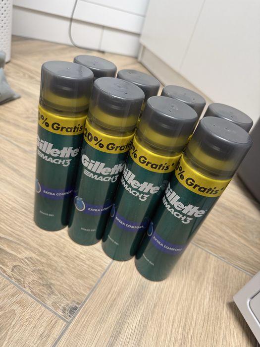 8 x zel do golenia Gillette 10/28