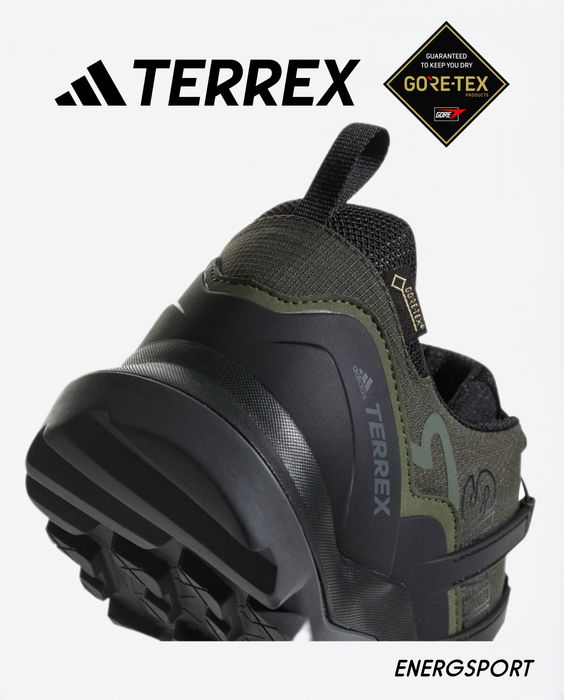 Кросівки 5.850 100% оригінал adidas TERREX SWIFT R2 GTX тактичне ХАКИ