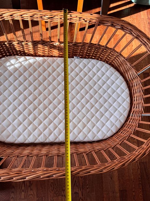 Wiklinowe łóżeczko