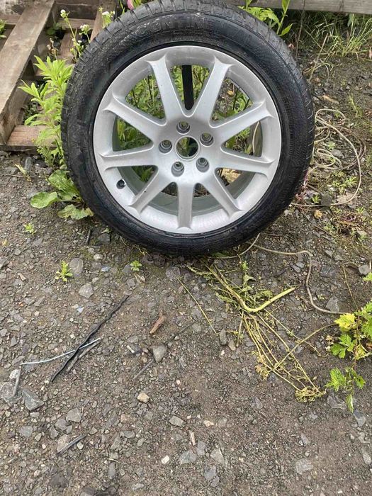 Диск Audi R17 з резиною Continetal 225/50