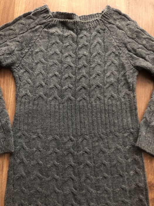 Sweter sukienka wełniana