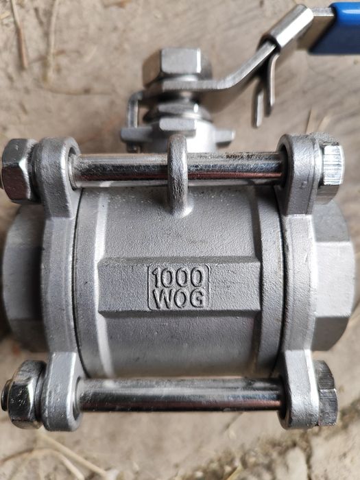 Кран кульковий DN 40.2шт.