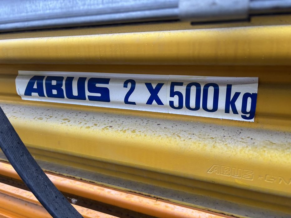 Suwnica podwieszna Abus 2x500kg 7,6m x 13,6m
