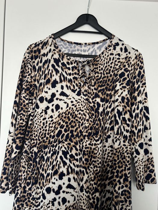 Sukienka panterka XL